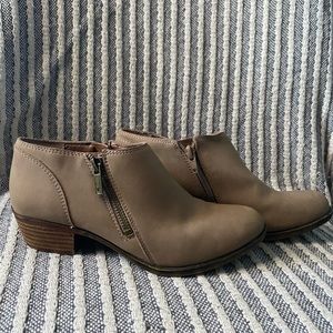 Lucky Brand Suede Booties 6
